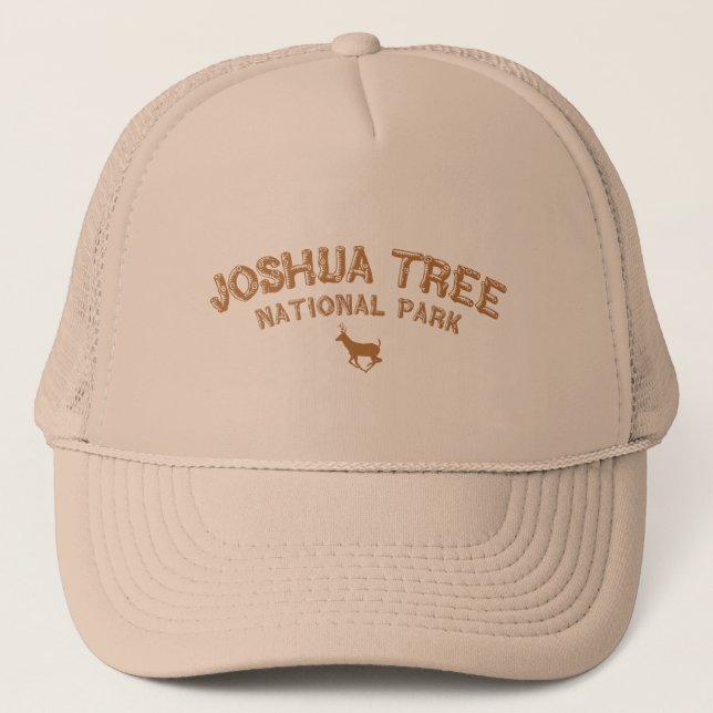 "Joshua-Baum-Nationalpark Truckerkappe (Vorderseite)