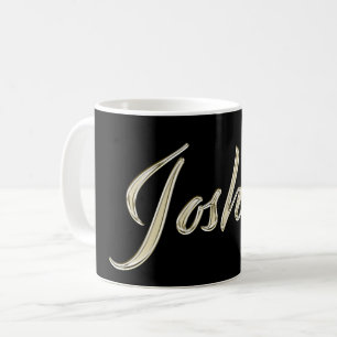 Joshua Name whitegold Tasse Teetasse Kaffeetasse