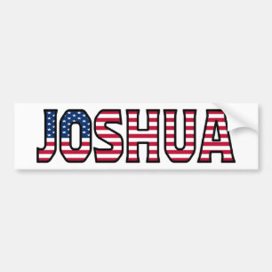 Joshua Nom Vorname USA Aufkleber Sticker Auto