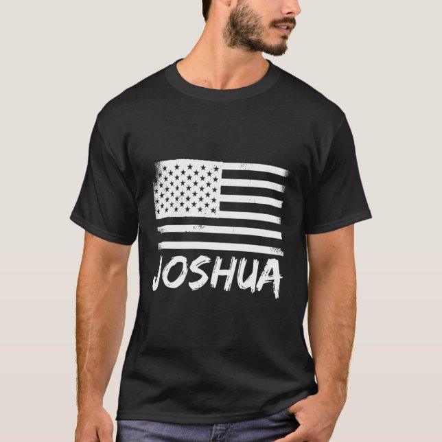 Joshua Personalisiert Birthday Forename Citizenshi T-Shirt (Vorderseite)