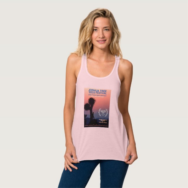 Joshua Tree 2023 Fllowy Tank Top (Vorderseite Vollansicht)