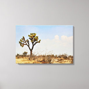 Joshua Tree Cactus Desert Art Print Leinwanddruck