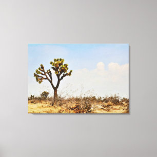 Joshua Tree Cactus Desert Art Print Leinwanddruck