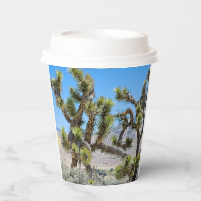 Joshua Tree in Kalifornien Pappbecher (Vorderseite)
