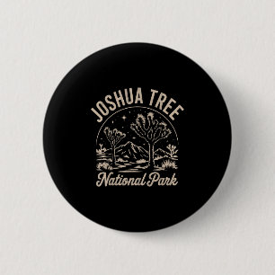 Joshua Tree Kalifornien Natur Wandern Berge Frau Button