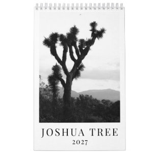 Joshua Tree National Park 2027 Vertikale Wand Kalender