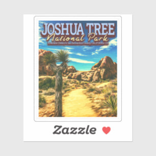 JOSHUA TREE NATIONAL PARK - KALIFORNIEN USA AUFKLEBER