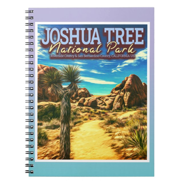 JOSHUA TREE NATIONAL PARK - KALIFORNIEN USA NOTIZBLOCK (Vorderseite)