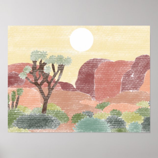 Joshua Tree National Park Poster (Vorne)