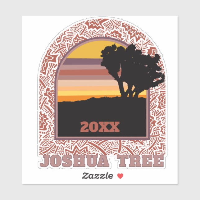 Joshua Tree National Park Sticker (Blatt)