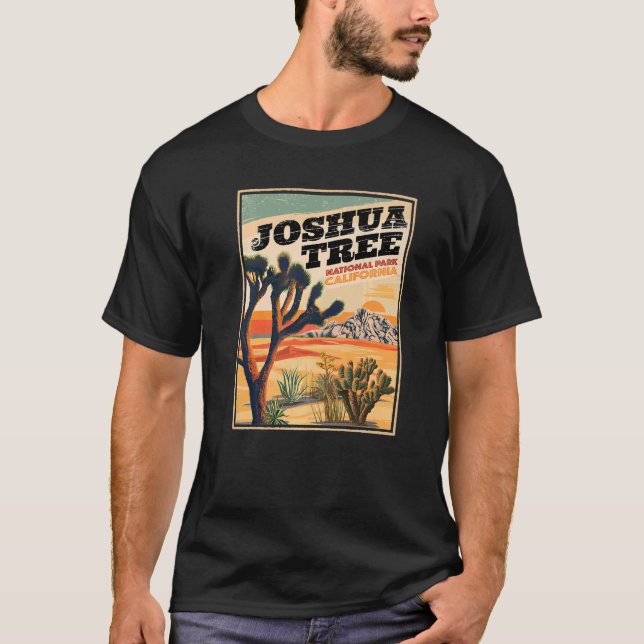 Joshua Tree Nationalpark Außenbereich 1 T-Shirt (Vorderseite)