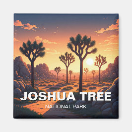Joshua Tree Nationalpark California Magnet