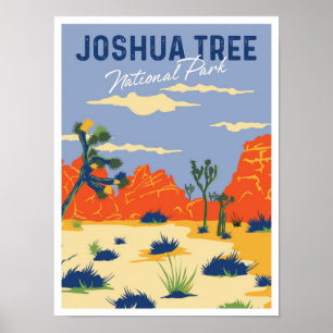 Joshua Tree Nationalpark California Poster