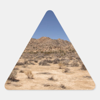 Joshua Tree Nationalpark Dreieckiger Aufkleber