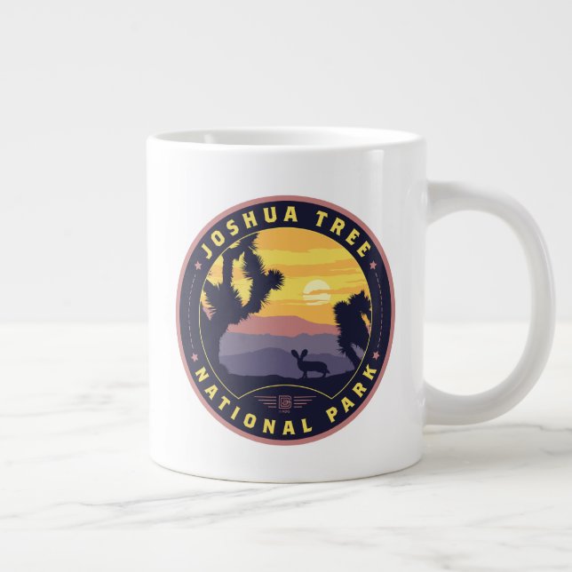 Joshua Tree Nationalpark Jumbo-Tasse (Rechts)