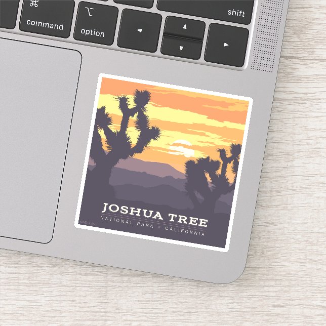 Joshua Tree Nationalpark | Kalifornien Aufkleber (Detail)