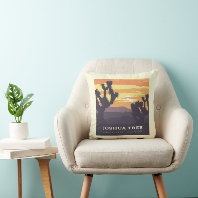 Joshua Tree Nationalpark | Kalifornien Kissen (Stuhl )