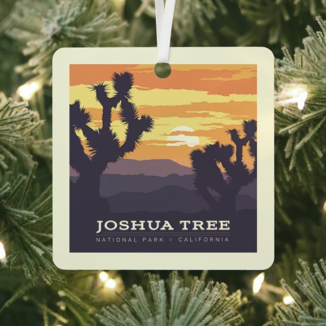 Joshua Tree Nationalpark | Kalifornien Ornament Aus Metall (InSitu)