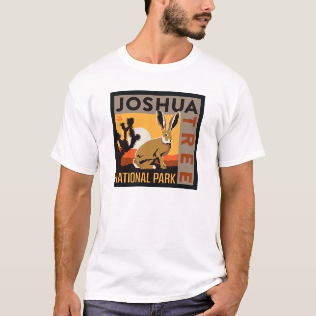 Joshua Tree Nationalpark | Kaninchen T-Shirt (Vorderseite)