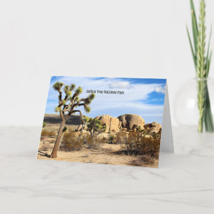 Joshua-Tree-Nationalpark Karte