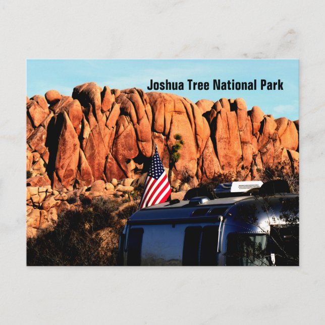 Joshua Tree Nationalpark Postkarte (Vorderseite)