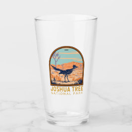 Joshua Tree Nationalpark Roadrunner Vintag Glas