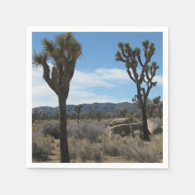 Joshua Tree Nationalpark Serviette (Vorderseite)
