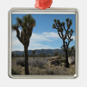 Joshua Tree Nationalpark Silbernes Ornament