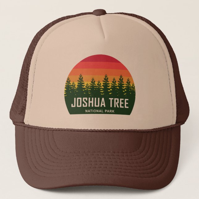 Joshua Tree Nationalpark Truckerkappe (Vorderseite)