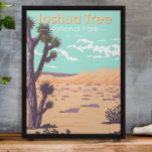 Joshua Tree Nationalpark Tule Springs Vintag Poster<br><div class="desc">Joshua Tree Vektorgrafik. Der Park ist nach den verdrehten,  überdachten Joshua-Bäumen der Region benannt,  der Park erstreckt sich über die Kakteen-gepunktete Colorado-Wüste und die Mojave-Wüste.</div>