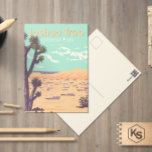 Joshua Tree Nationalpark Tule Springs Vintag Postkarte<br><div class="desc">Joshua Tree Vektorgrafik. Der Park ist nach den verdrehten,  überdachten Joshua-Bäumen der Region benannt,  der Park erstreckt sich über die Kakteen-gepunktete Colorado-Wüste und die Mojave-Wüste.</div>