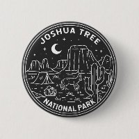 Joshua Tree Nationalpark Vintag Monoline