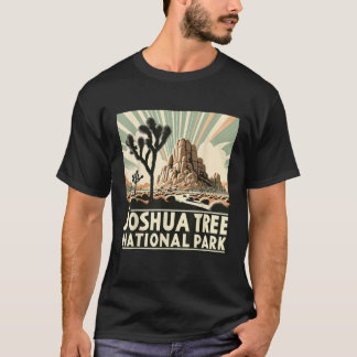 Joshua Tree Nationalpark Vintages Wandern Camping T-Shirt