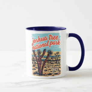 Joshua-Tree-Nationalpark-Wüstenlandschaft Tasse