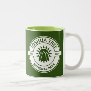 Joshua Tree Nationalpark Zweifarbige Tasse