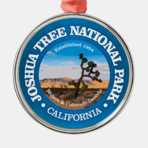 Joshua Tree NP2 Ornament Aus Metall