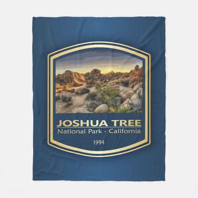 Joshua Tree NP (PF1) Fleecedecke (Vorderseite)
