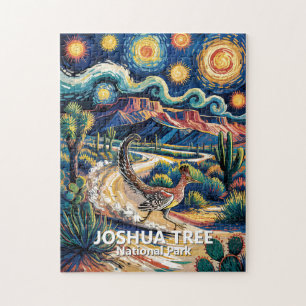 Joshua Tree Roadrunner Farbige Wüstenlandschaft