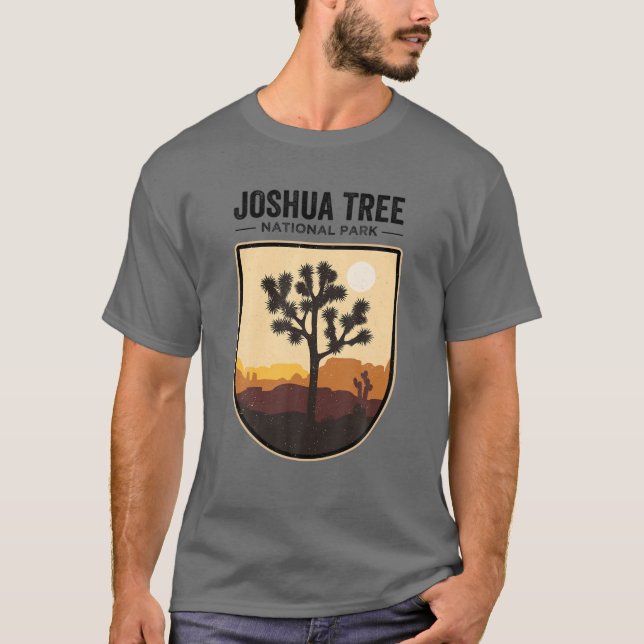 Joshua Tree Vintag Joshua Tree Nationalpark T-Shirt (Vorderseite)