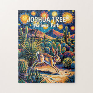 Joshua Tree Wüsten-Wildlife Jackrabbit Farbige