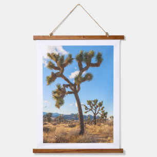 Joshua Trees Wandteppich Mit Holzrahmen