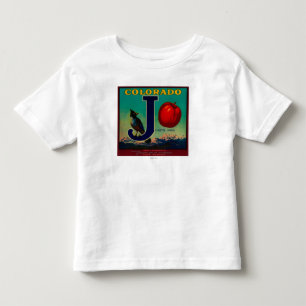 Joslyn Apple Kisten-Aufkleber Kleinkind T-shirt