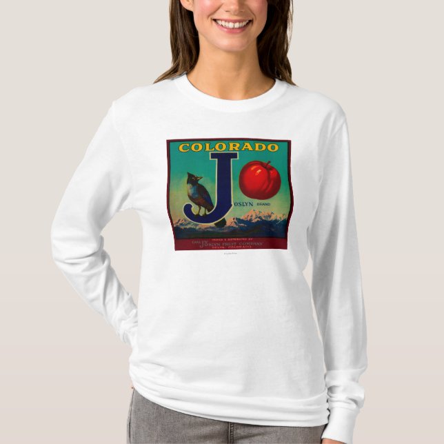 Joslyn Apple Kisten-Aufkleber T-Shirt (Vorderseite)