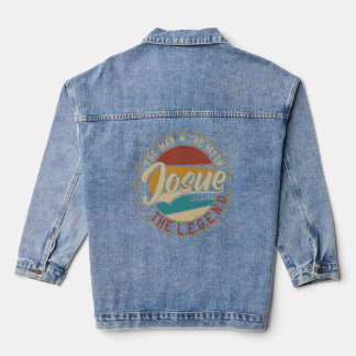 Josue Der Mann der Mythos der Legende Jeansjacke