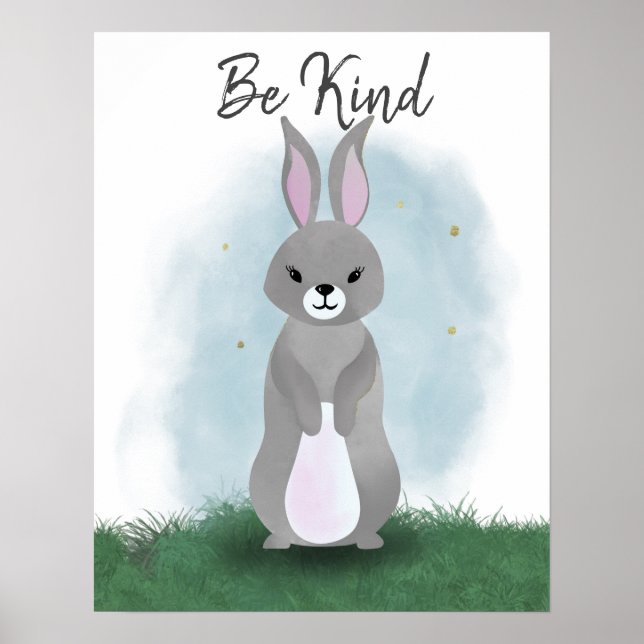 Jote Be Genre Bunny Poster Neutre Genre (Devant)