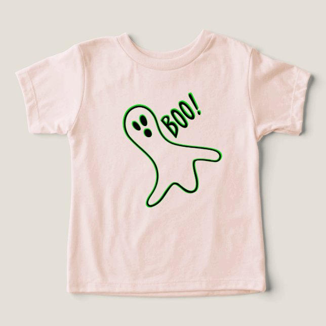Jote Éffrayant Fantôme Enfants Garçon Fille Hallow (Design Recto)