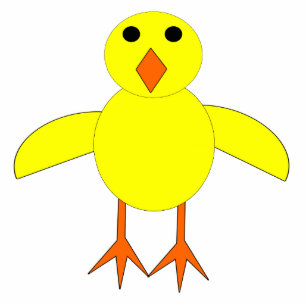 Jote Pâques Chick Photo Sculpture