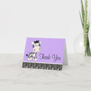 Jote Purple Zebra Merci Cartes