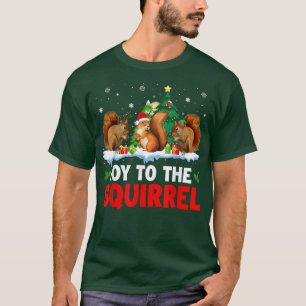 Joto the Eichhörnchen Weihnachten Weihnachtsmann E T-Shirt
