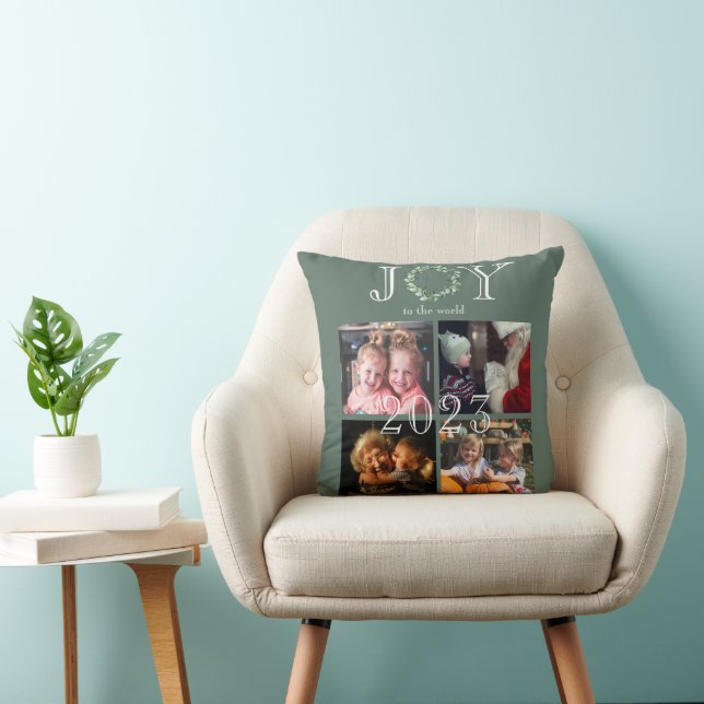 Joto the World 4 Foto Personalisiert Throw Kissen (Stuhl )